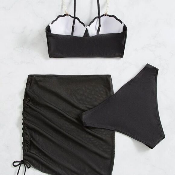 Bikini Luxe Seashell Push-up Bikini Swimsuit Set - Picture 7 of 9